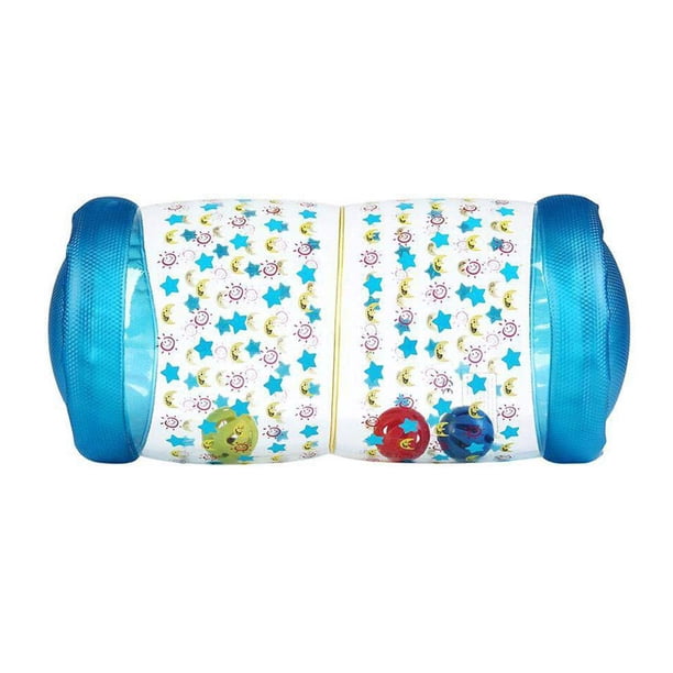BRIGHTFUFU Equipo de entrenamiento inflable del juguete de la práctica del gateo del juguete del rodillo de arrastre del bebé