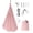 light pink, variant on Calming Dual-Layer Sensory Hammock Swing for Autism & ADHD - Therapy Chair for Kids & Adults - 360° Swivel, Indoor/Outdoor, 300 lbs - Misty Blue, 1.5×1.4m