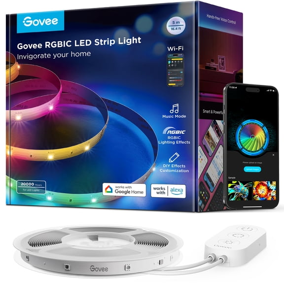 Govee 16.4ft RGBIC LED Strip Light