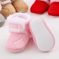 thumbnail image 5 of Liyamei Unisex Baby Cotton Booties Non- Sole for Toddler Boys Girls Winter Warm Socks Shoes Size 0-6 Months, 5 of 5