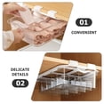 thumbnail image 4 of SEWACC Compartment Design Sock Sorters For Laundry Transparent PET 1Pack, 4 of 7