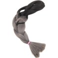 thumbnail image 2 of Hairpiece / Braid Big Dyed 2 Colors Mix Ombre Synthetic Braiding Hair, 2 of 10