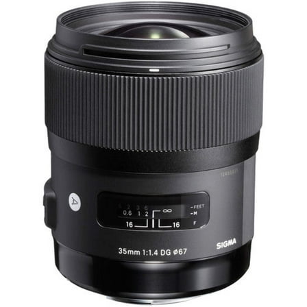 Sigma 35mm f/1.4 DG HSM Art Wide-angle Lens for Canon EF DSLR Cameras