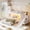 Antique White + Twin Over Full, variant on ChenyueFurn Twin Over Full House Bunk Bed with Slide,White