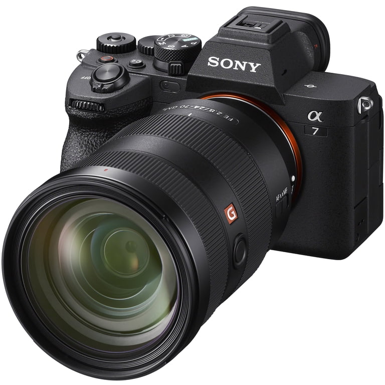 Sony a7 IV Full Frame Mirrorless Camera Body with 2 Lens Kit FE 24