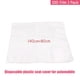 thumbnail image 2 of 100PCS Pack Auto Desechables Fundas de Asiento de Coche de plástico Transparente Protector de Valet mecánico Ecomeon no, 2 of 3