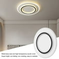 thumbnail image 3 of Plafond rond, longue durée de vie de plafond LED Light 3 Color Temp pour salle à manger pour le bureau, 3 of 7