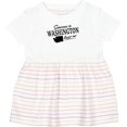 thumbnail image 3 of Inktastic Someone in Washington Loves Me Girls Baby Dress, 3 of 5