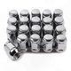 thumbnail image 1 of 20 Pack 14x1.5 Lug Nuts, 19mm Size, 1.38" Tall, 3/4" Hex, Chrome Finish, Compatible with Multiple Vehicles, 1 of 5