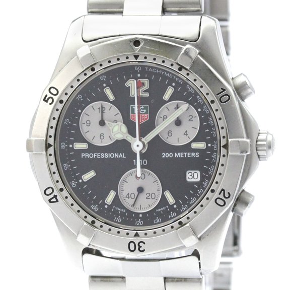 Pre-Owned TAG HEUER 2000 Classic Professional Chronograph Watch CK1110