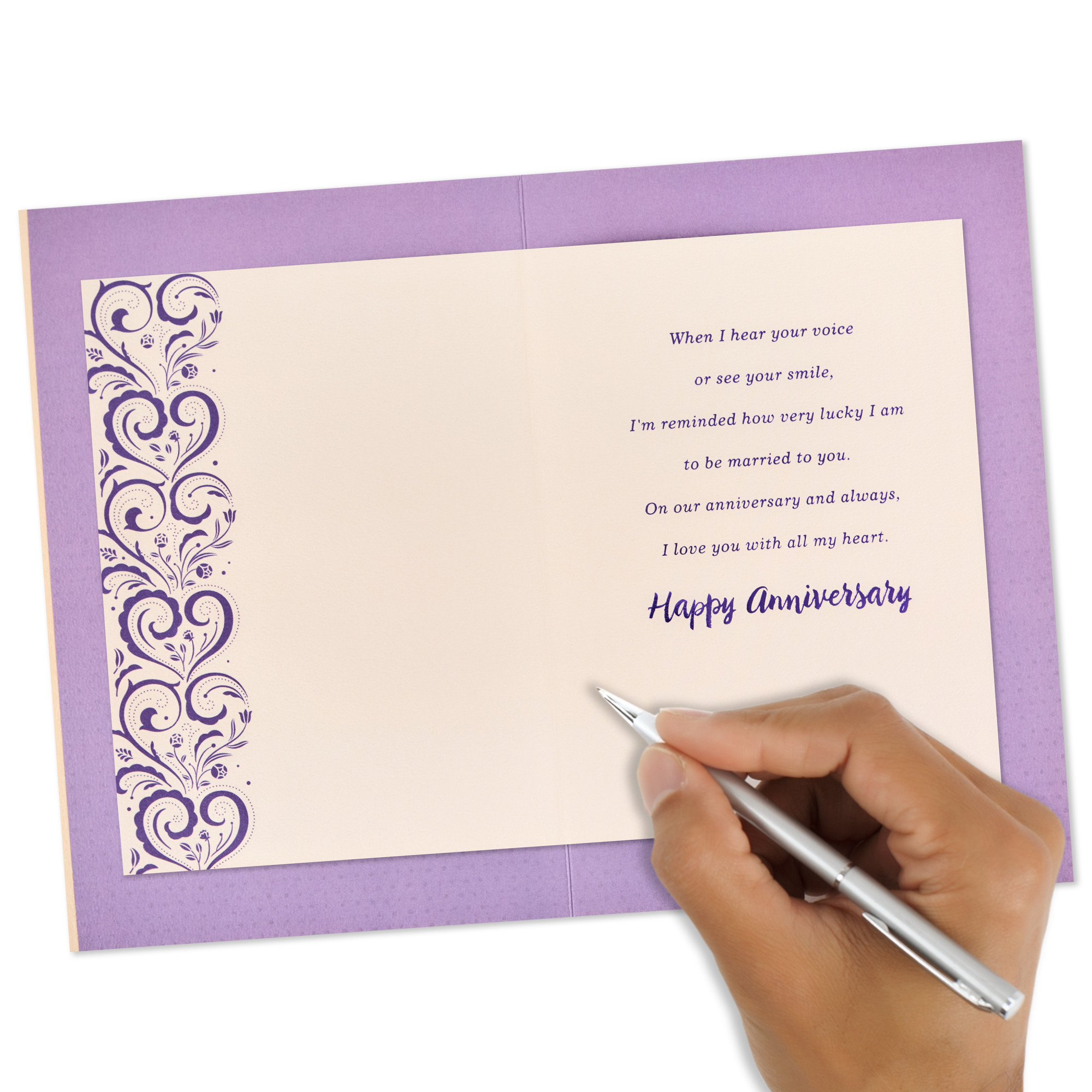 Hallmark Anniversary Card for Wife (Hey Beautiful)