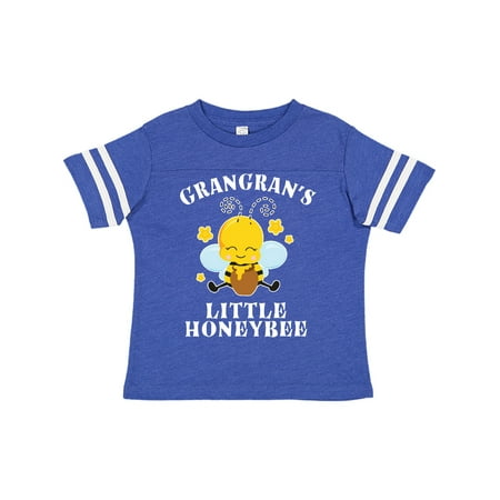 

Inktastic Cute Bee Grangran s Little Honeybee with Stars Gift Toddler Boy or Toddler Girl T-Shirt