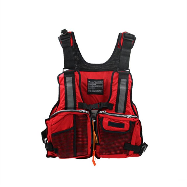 Advancent Chaleco salvavidas para adultos, para surf, canotaje, pesca, natación, seguridad en el agua, chalecos para kayak Ropa Deportiva, Zapatos Rojo