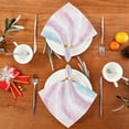 thumbnail image 4 of Napkin Satin Napkin 20*20Inchx1 Kitchen Towel Dinner Plate Towel Decorative Towel Napkin Tea Towel Suitable For Kitchen Table Colorful Beauty Vortex, 4 of 8