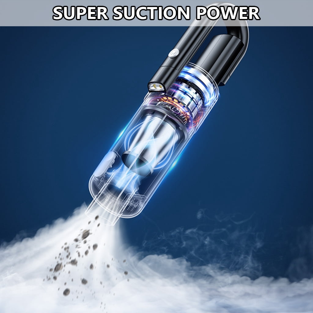 Handheld Car Vacuum Cleaner 6000Pa WirelessPowerful Air Duster for Home Hair