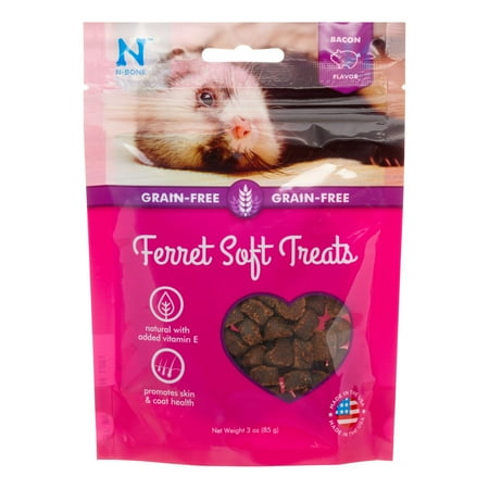 UPC: 0657546201424 | N-Bone Bacon Flavor Ferret Treats  3-oz