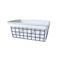 thumbnail image 1 of Wire Basket with Liner, 1 Pack Wire Baskets for Storage, Basket Organizer Storage Bin for Kitchen C, 1 of 5