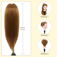 thumbnail image 4 of Cabeza de Maniquí Neverland Belleza y Salud 28" con 80% Cabello Humano, 4 of 9