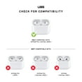 thumbnail image 2 of UAG AirPods Pro 3rd Gen Case - Built-in Phone Stand Detachable Carabiner Clip Rugged Military Grade Drop Proof Protective Cover, Monarch Olive Drab/Silver, 2 of 9