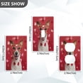 thumbnail image 2 of Light Switch Cover Switch Plate Outlet Cover Plug Cover for Electrical Unused Outlet Cover Dog with Heart-shaped Glasses, 2 of 6