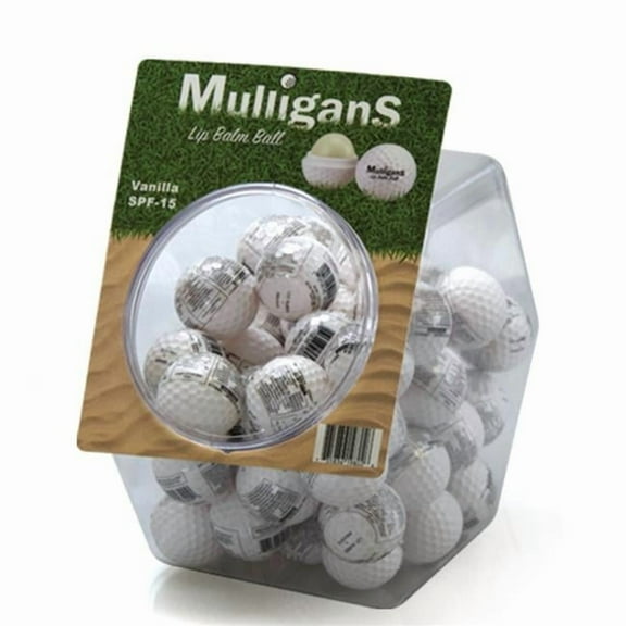 Mulligans Mulligans Lip Balm Balls 54 Count Fishbowl