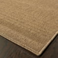 thumbnail image 4 of 2' X 3' Tan Stain Resistant Indoor Outdoor Area Rug, 4 of 5