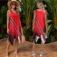 thumbnail image 2 of Psesaysky Canadian Design Aloha Shirts and Tank Sundress Plus Size Couples World Cup Matching Outfits Mens Button Down Shirts or Women Sleeveless Beach Sundress Cover up with Pockets-4XL, 2 of 7