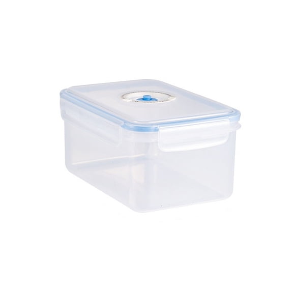 ZZERHUOO Refrigerator Storage Containers Vacuum Seal Airtight Food Storage Containers Clear Kitchen Canisters With Locking Lids For Dry Pantry Organization And Meal Prep Leakproof Containers