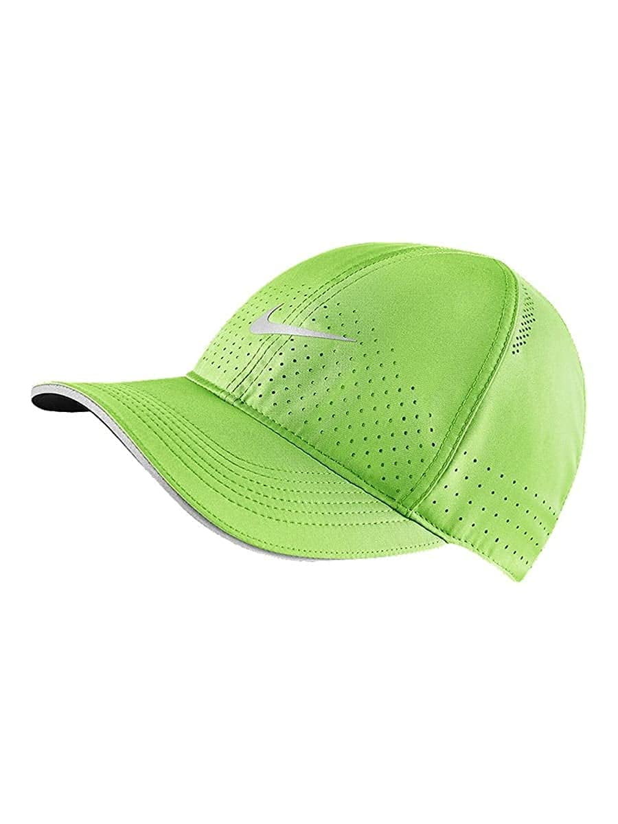 Nike Unisex Ghost Green Aerobill Featherlight Perf Cap 