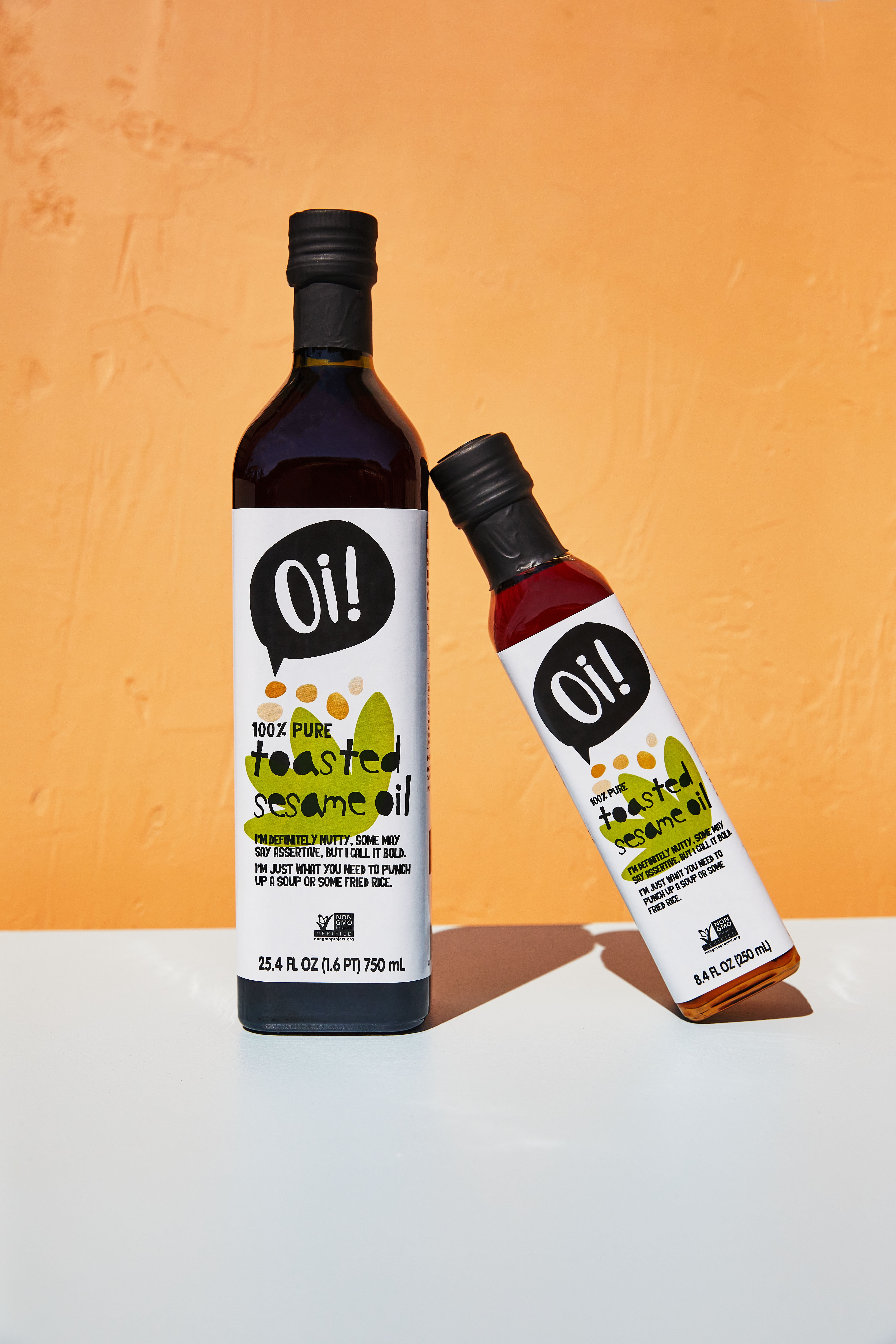 Oi! Toasted Sesame Oil 750 ml, Non-GMO, Gluten Free for Cooking, Baking and Grilling