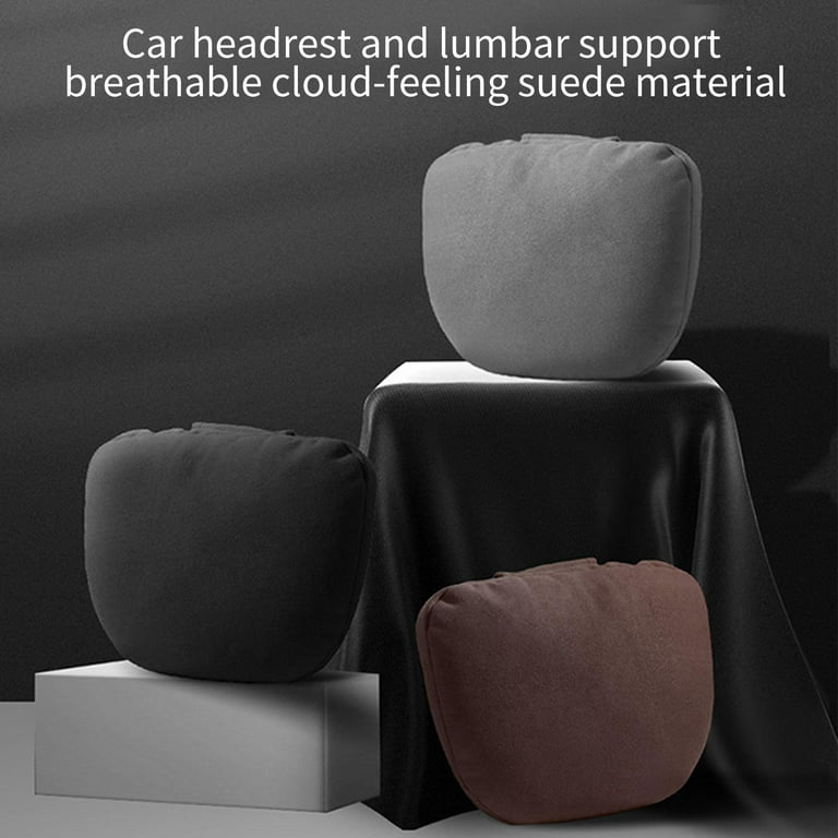 New Car Car Plush Headrest, Backrest, Neck Protection Pillow, Lumbar  Support, Car Seat, Neck Pillow, Backrest Cushion, Cute Seat Cushion, Car  Interior, Lumbar Support 1pc
