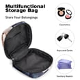 thumbnail image 4 of Petal Flower Mini Plush Sanitary Napkin Pouch - Makeup Bag, Period Bags for School, Small Travel Toiletry Bag for Women - 4.7x6.6x6.6 in, 4 of 6