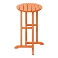 thumbnail image 3 of Costaelm Paradise Counter Height Bar Stools Outdoor Bistro Patio Bar Table Set, Orange, 3 of 7