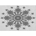 thumbnail image 1 of Ahgly Company Indoor Rectangle Patterned Gray Area Rugs, 2' x 3', 1 of 1