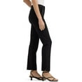 thumbnail image 2 of Women's Lee® Ultra Lux Comfort Ankle Pants Color: Black Size: 18 AVG/REG, 2 of 4