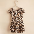 thumbnail image 4 of Pet Dress - Leopard Double Hemming Flying Sleeve Pet Vest - Puppy Sleeveless Clothes - for Outdoor, 4 of 8