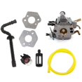 thumbnail image 1 of Carburetor & Fuel Hose for MS192 MS192T MS192TC Chainsaw for C1Q-S258, 1 of 9