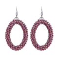thumbnail image 2 of Nuevos pendientes de cuentas de alta calidad para mujer hechos a mano Oorbellen Pendientes, rojo, 2 of 5