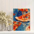 thumbnail image 2 of Abstract Circle Canvas Print Dining Room Hallway Home Wall Art, 2 of 8