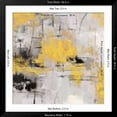 thumbnail image 5 of Art.com Stone Gardens III Yellow Art Print by Silvia Vassileva, Black Frame Wall Art, 38" x 38", 5 of 5