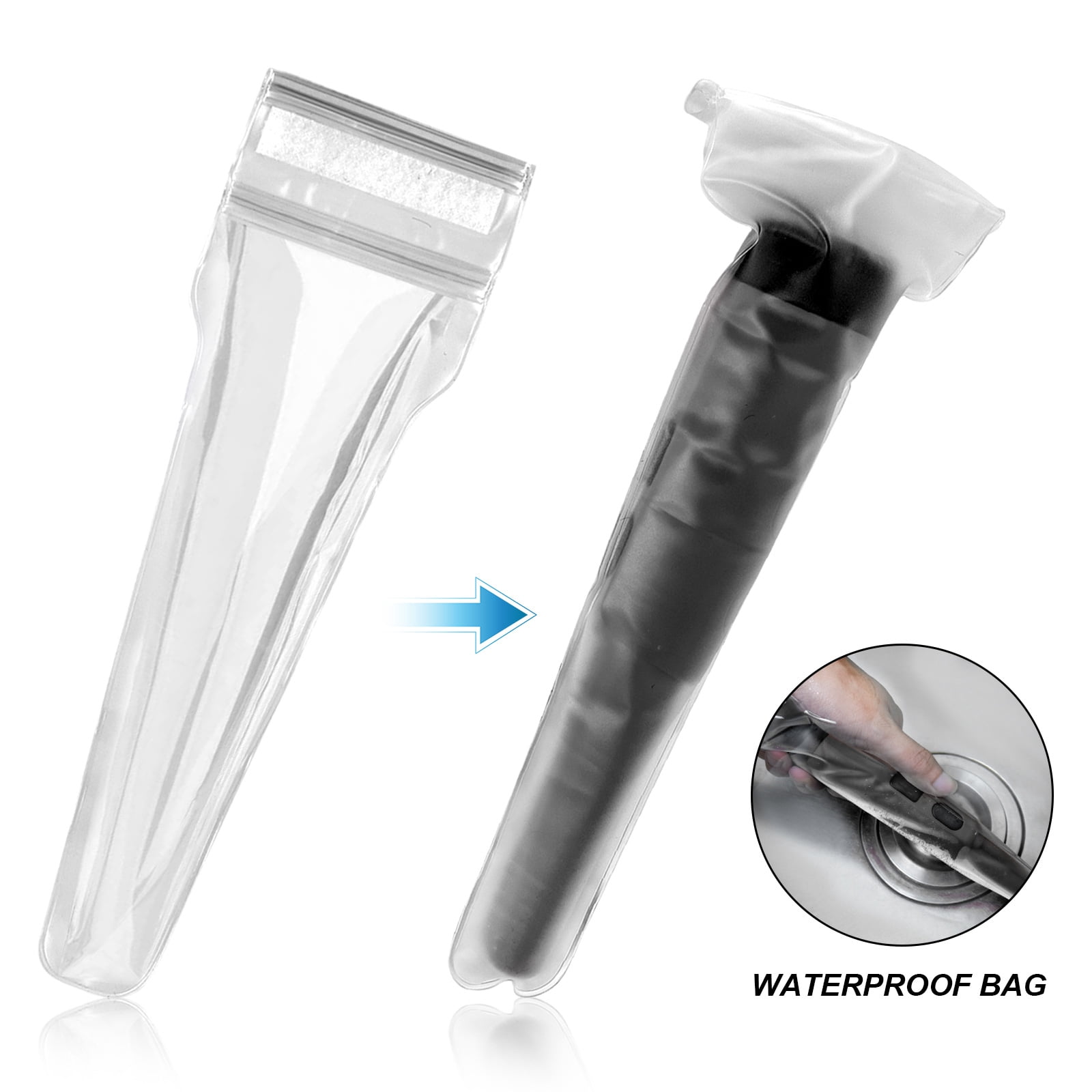 Metal Detector Pinpointer Waterproof Handheld Search Pinpointing Finder Treasure Hunting Tool Support Buzzer Vibration