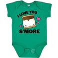 thumbnail image 3 of Inktastic Valentines Day I Love You S'more with Pink Hearts Boys or Girls Baby Bodysuit, 3 of 5