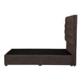 thumbnail image 3 of Recámara Queen Size Trinity Slip Chocolate con Cabecera + Box Base Cama, 3 of 8