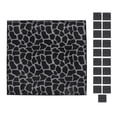 thumbnail image 1 of Furnish My Place Giraffe Black Grey Area Rug, Animal Print Area Rug, Pet-Friendly Rug, Baby Nursery Mat, Indoor Area Rug, Perfect for Living Room, Playroom, 3' x 3' Square - Set of 20, 1 of 5