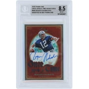 Roger Staubach Dallas Cowboys Autographed 2020 Panini One Once Upon a Time #369 #3/10 BGS Authenticated 8.5 Card - Fanatics Authentic Certified
