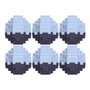 Minecraft Mini Mode Snow Spawn Eggs, Collectible Mini Figures 6-Pack Bundle