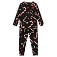 thumbnail image 3 of Renewold Softness Pajama Pants Bottoms Set 2 Packs Personalized Snug-Fit Candy Canes Stars Nightwear Loungewear Christmas Stretchy Pullover Tops Sleep Wear for Kids 13-14, 3 of 5