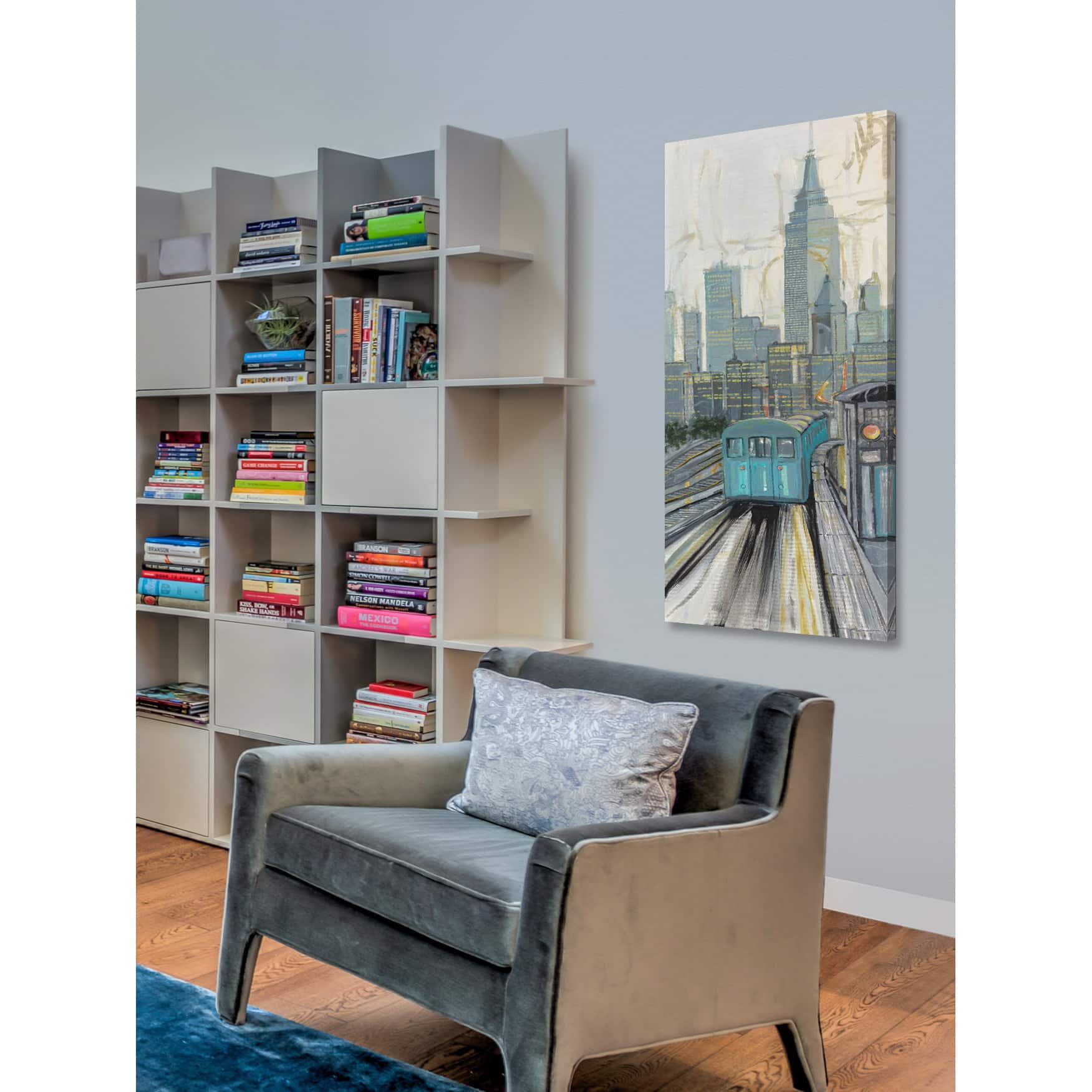 Marmont Hill 'Spirit Of New York City Ii' by Julie Joy Painting Print on Wrapped Canvas