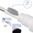thumbnail image 4 of Organic Leaf Lard Bathroom Brushes for Cleaning Replacement Soft Cleaning Brush with Handle Remover for Jewelry Cleaner Kit Earbuds Cleaning Kit Function Cleaning Tool With Brush For, 4 of 4