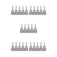 thumbnail image 1 of kurtrusly 5 Pieces Universal Steel Nut Driver Home Garage Woodworking Shank Bit Electric Pneumatic Screwdriver Bits Tools 17x65mm 5Set, 1 of 6
